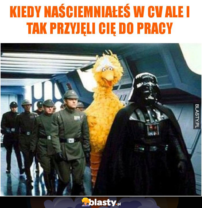 Kiedy naściemniałeś w CV ale i tak przyjęli Cię do pracy