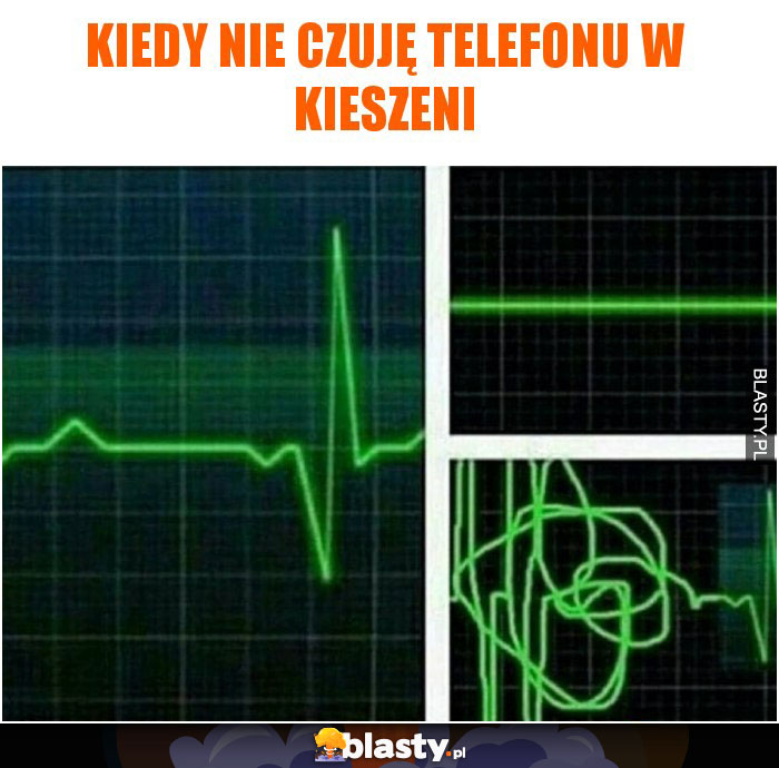 Kiedy nie czuję telefonu w kieszeni