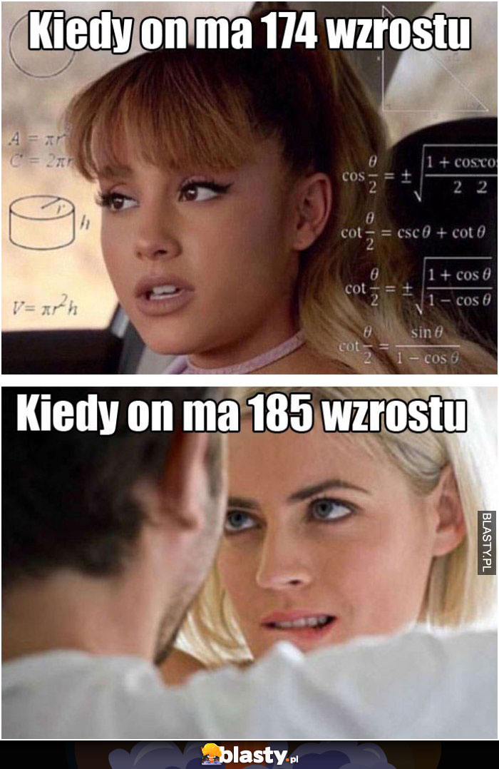 Kiedy on ma 174 centymetry wzrostu