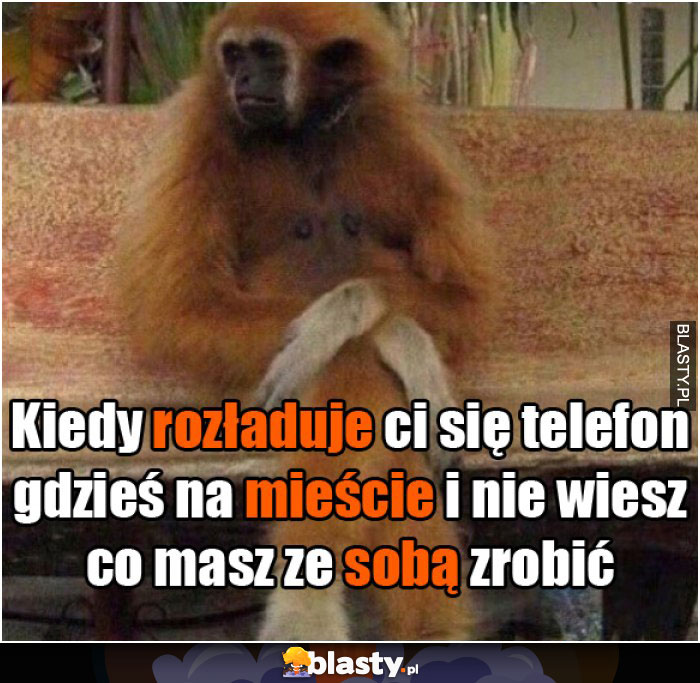 Kiedy rozładuje ci się telefon gdzieś na mieście i nie wiesz co masz ze sobą zrobić