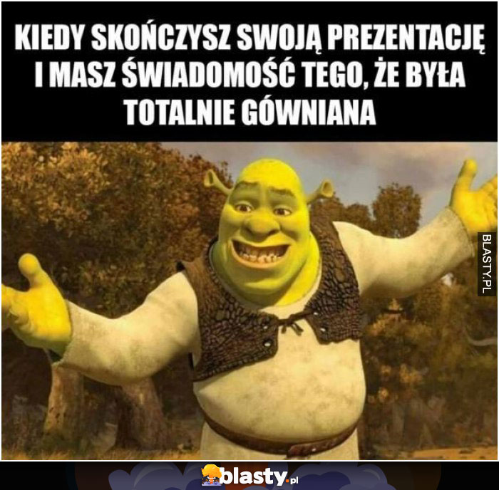 Kiedy skończysz swoją prezentację