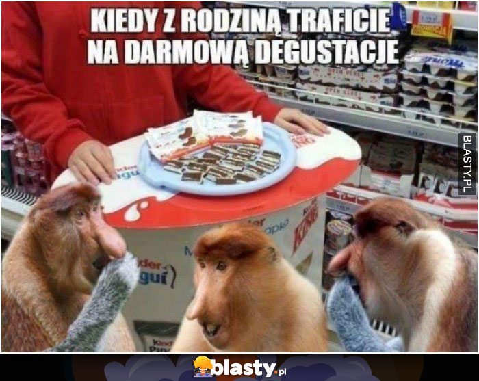 Kiedy z rodziną traficie na darmową degustację