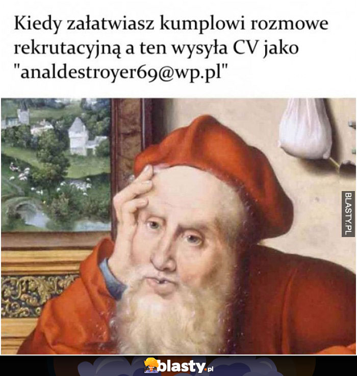 Kiedy załatwiłeś kumplowi pracę