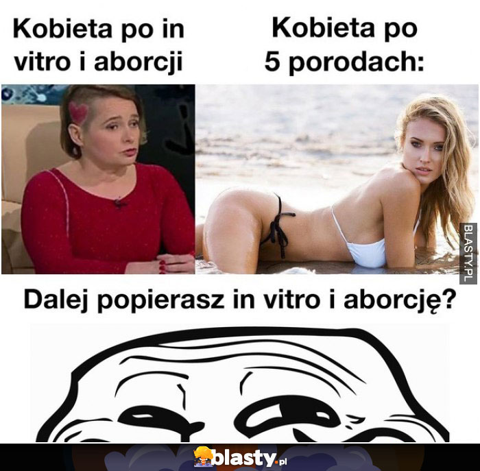 Kobieta po in vitro i aborcji