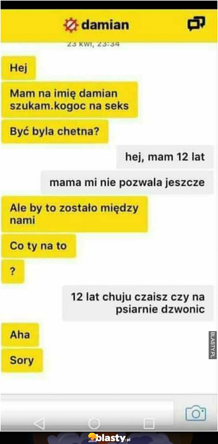 Mam na imię damian i szukam kogoś na sex