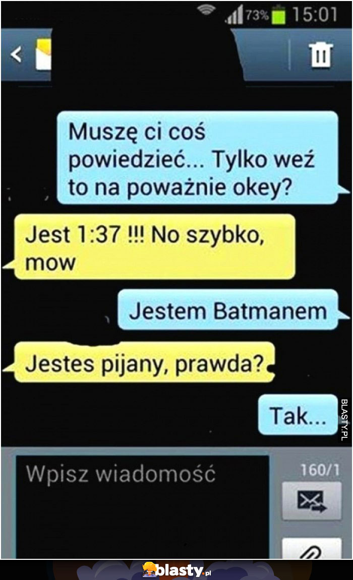 Muszę Ci coś powiedzieć