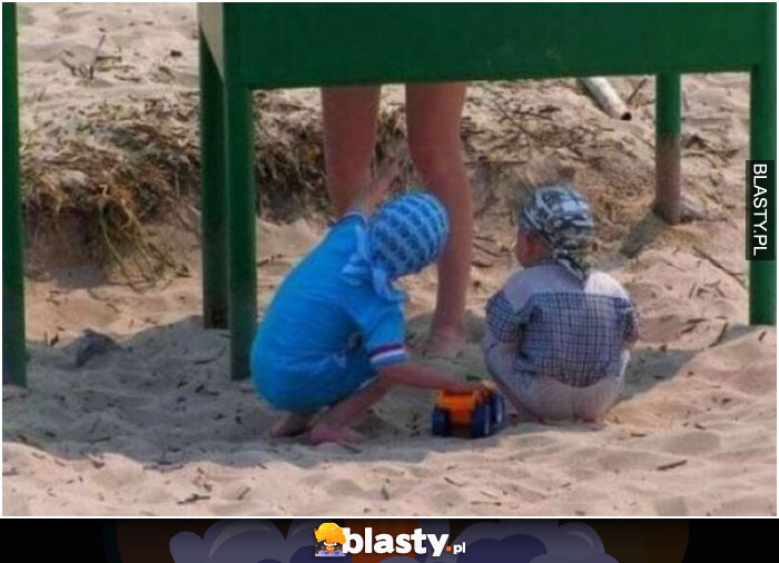 Na plaży fajnie jest