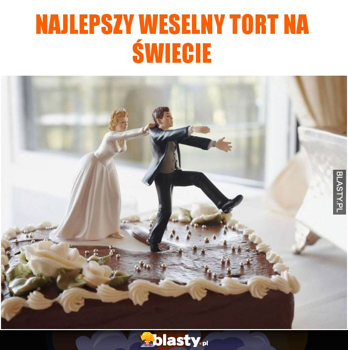 Najlepszy weselny tort na świecie