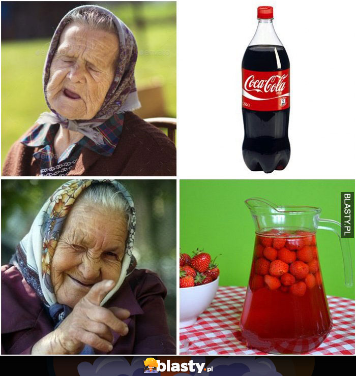 Nie chccę nie będę pic coca coli