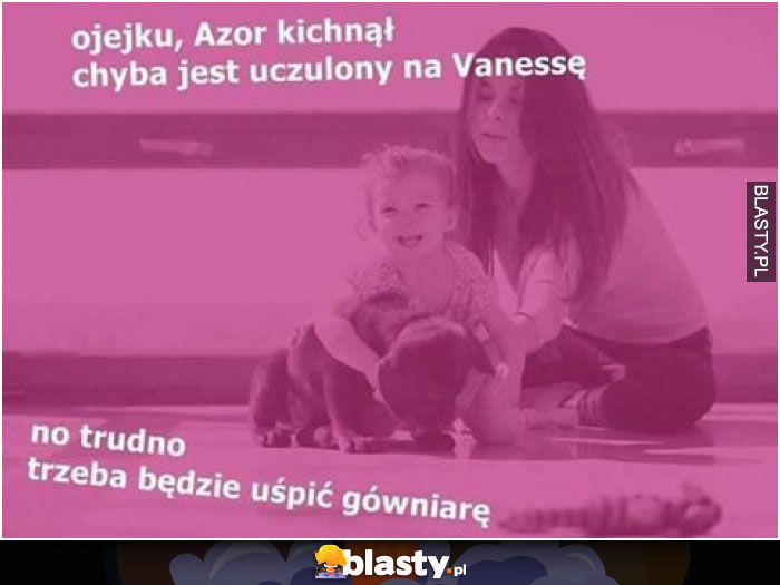 Ojejku azor kichnął