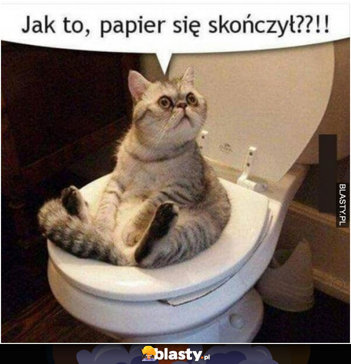 papier się skończył