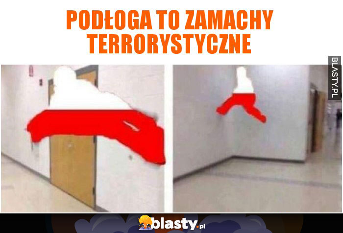 Podłoga to zamachy terrorystyczne