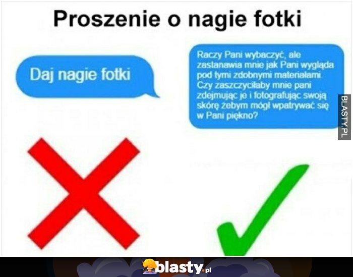 Proszę o nagie fotki