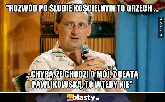 Rozwód po ślubie to grzech