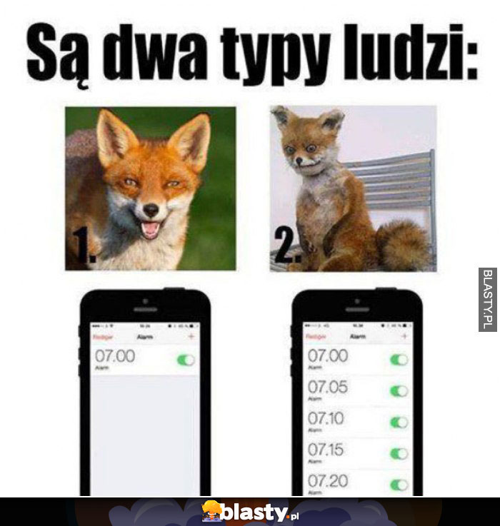 Sa dwa typy ludzi