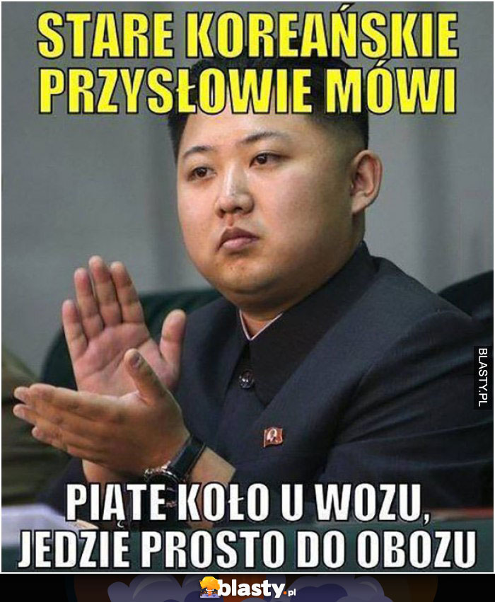 Stare koreańskie przysłowie mówi, że...