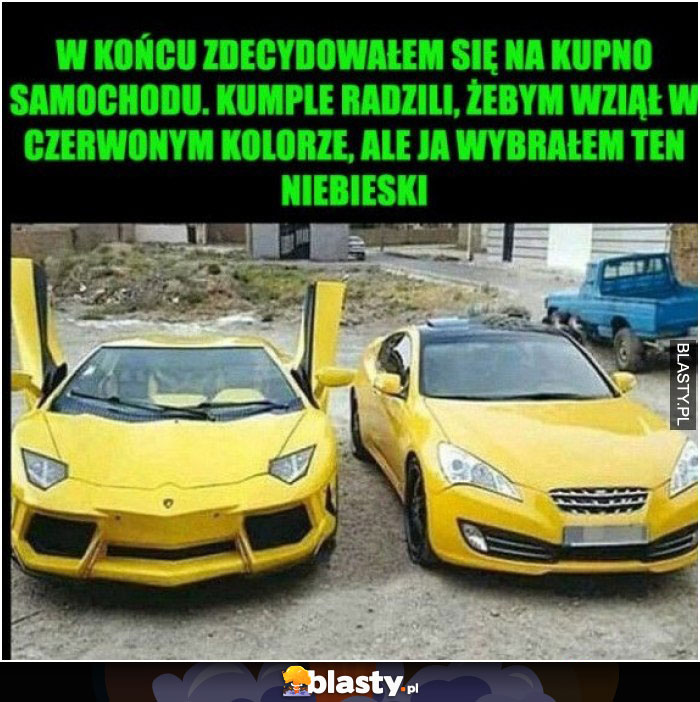 W końcu zdecydowałem się na kupno samochodu