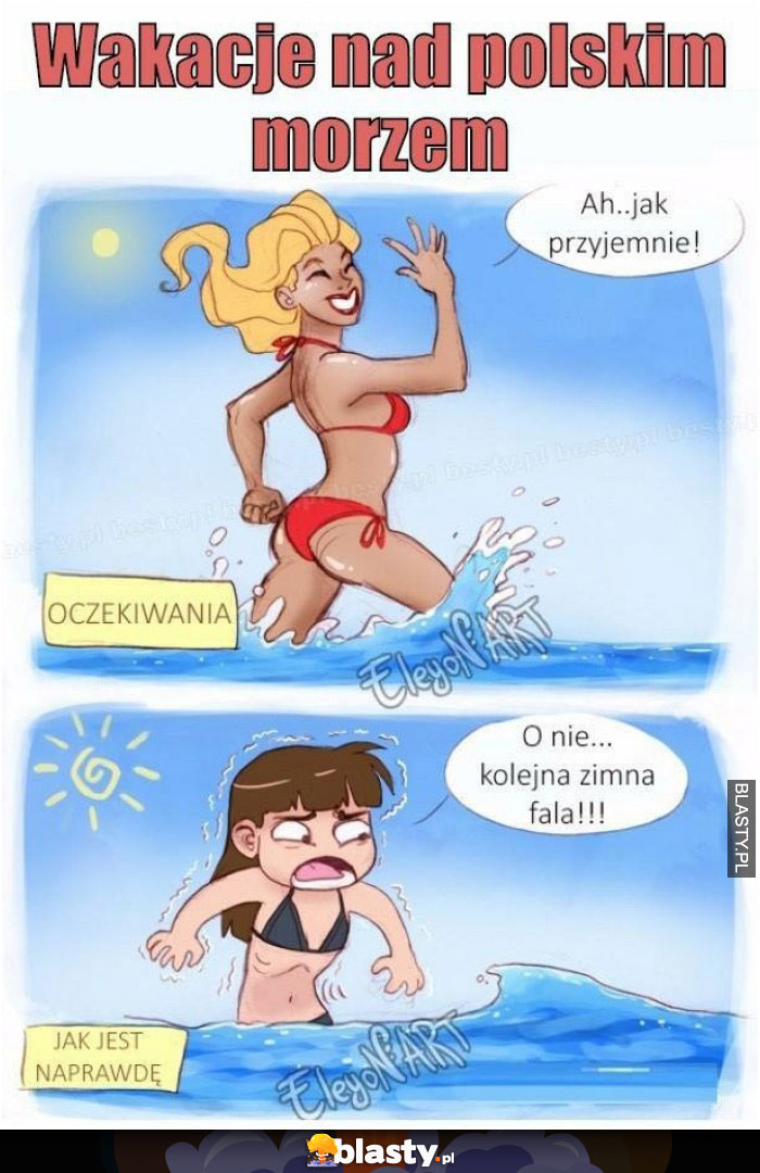 Wakacje nad polskim morzem