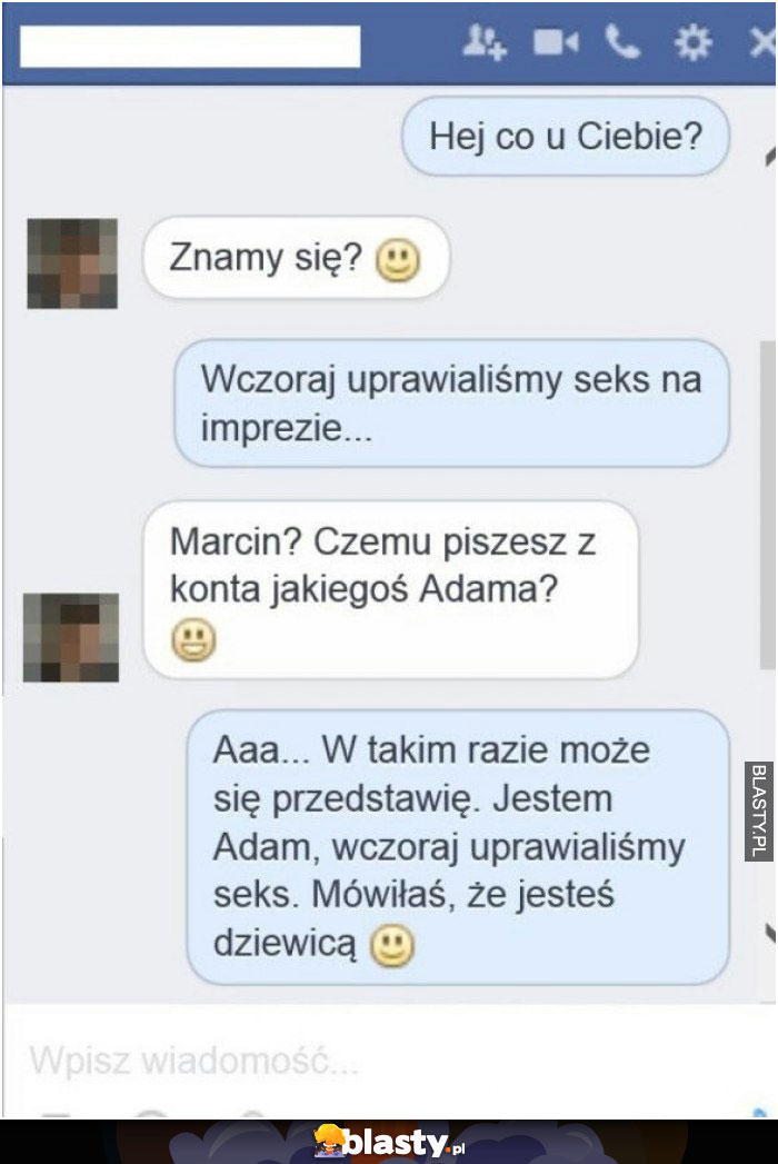 Wczoraj uprawialiśmy sex