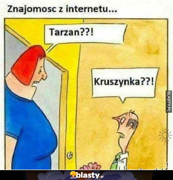 Znajomość z internetu