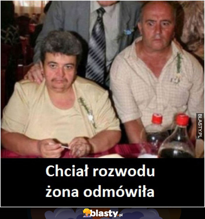 Chciał rozwodu, żona odmówiła