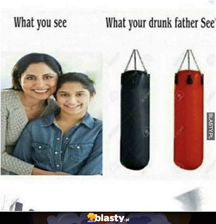 Co widzisz, co twój pijany ojciec widzi
