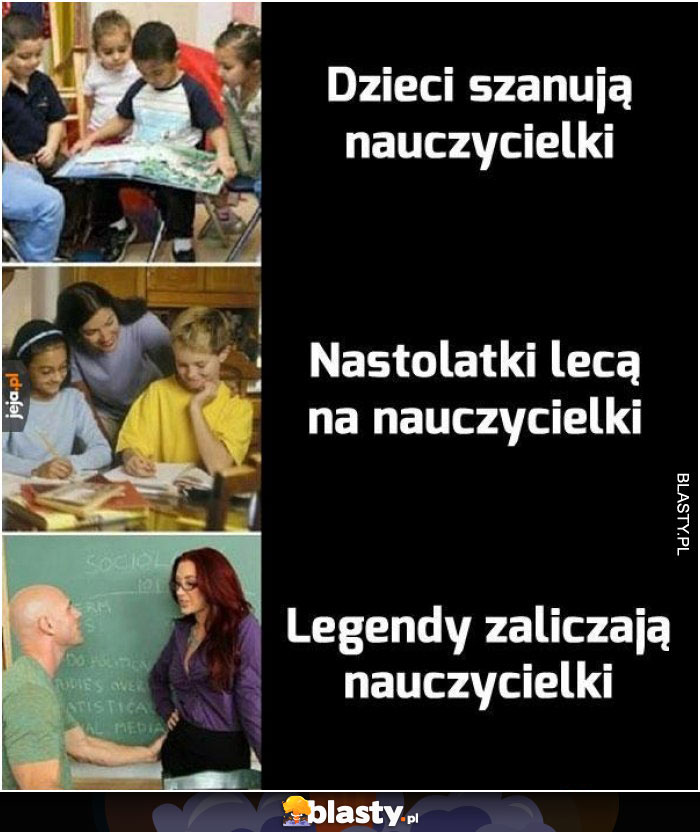 Dzieci szanują nauczycielki