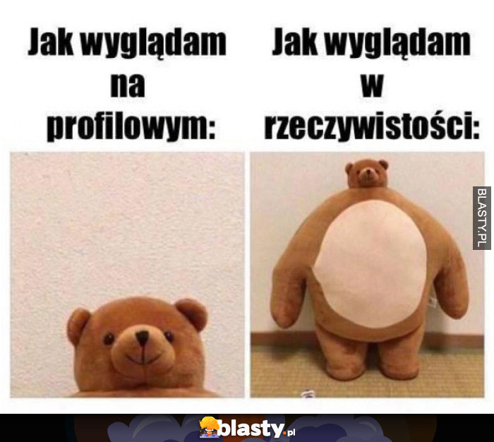 Jak wyglądam na profilowym