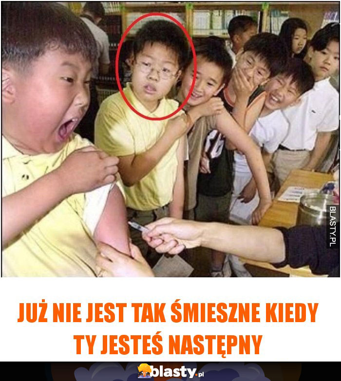 Już nie jest tak śmieszne kiedy Ty jesteś następny