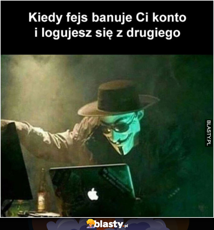 Kiedy fejs banuje Ci konto