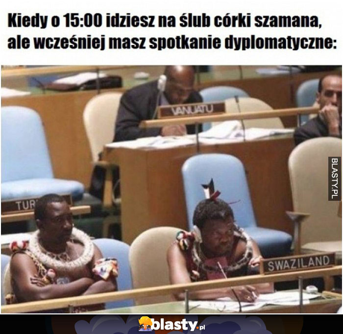 Kiedy o 15 idziesz na ślub córki szamana