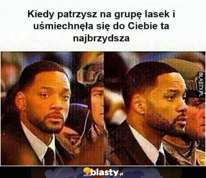 kiedy patrzysz na grupe lasek