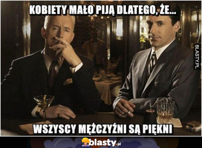 Kobiety mało piją