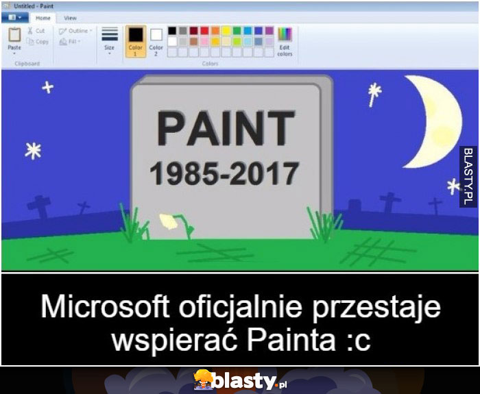 Microsoft oficjalnie przestaje wspierać painta