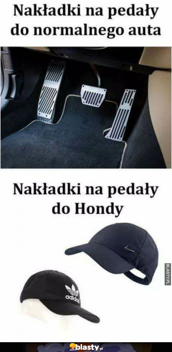 Nakładki na pedały do normalnego auta