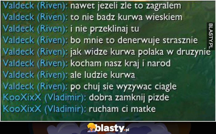 Nawet jeżeli źle to zagrałem