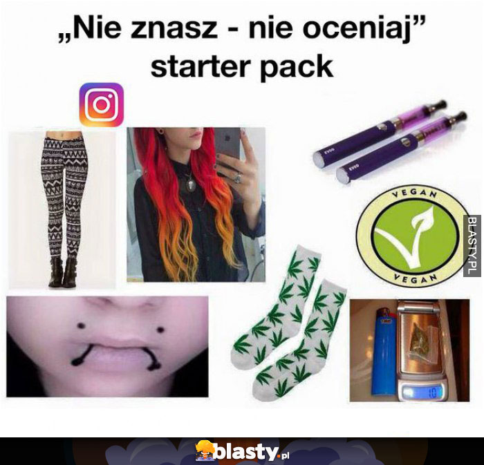 Nie znasz nie oceniaj starter pack