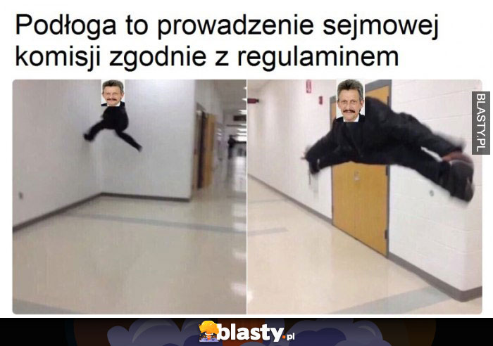 Podłoga to prowadzenie sejmowej komisji