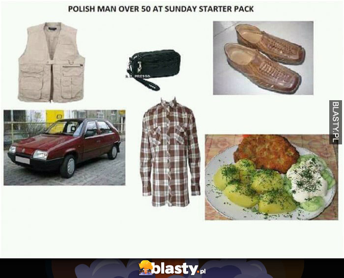 Polski mężczyzna po 50 strarterpack Polski mężczyzna po 50 strarterpack