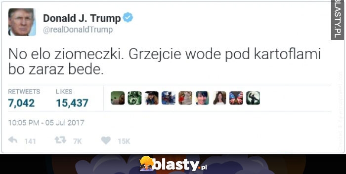 Trump przybywa