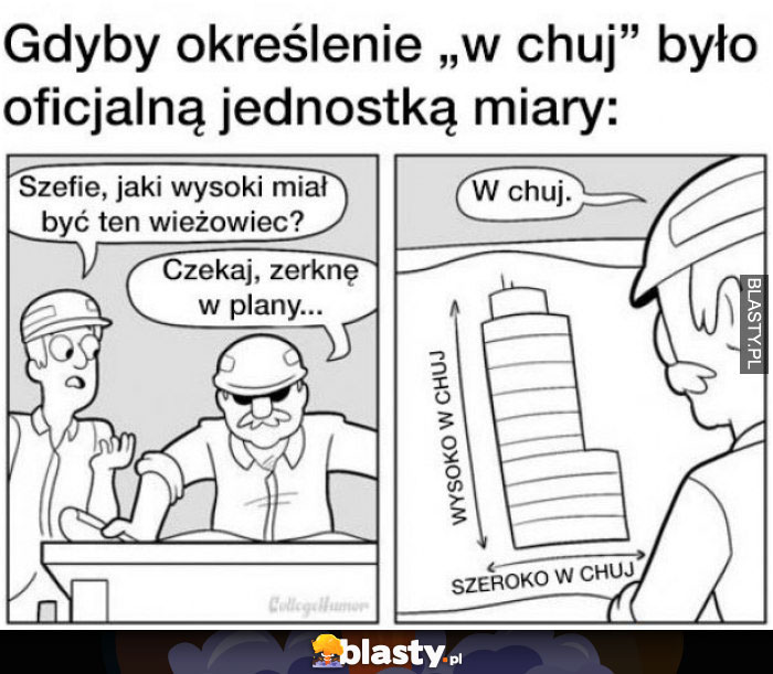 W chuj wysoki wieżowiec