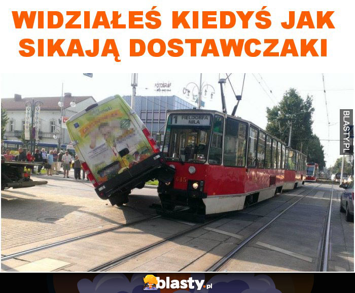 Widziałeś kiedyś jak sikają dostawczaki