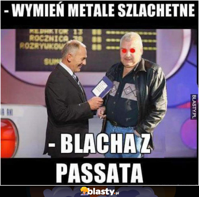 Blacha z passata