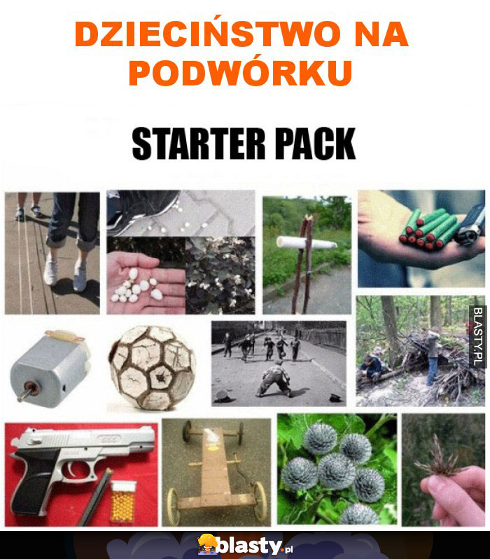 Dzieciństwo na podwórku