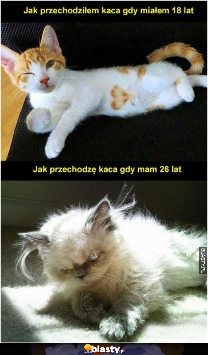 Jak przechodziłem kaca gdy miałem 18 lat