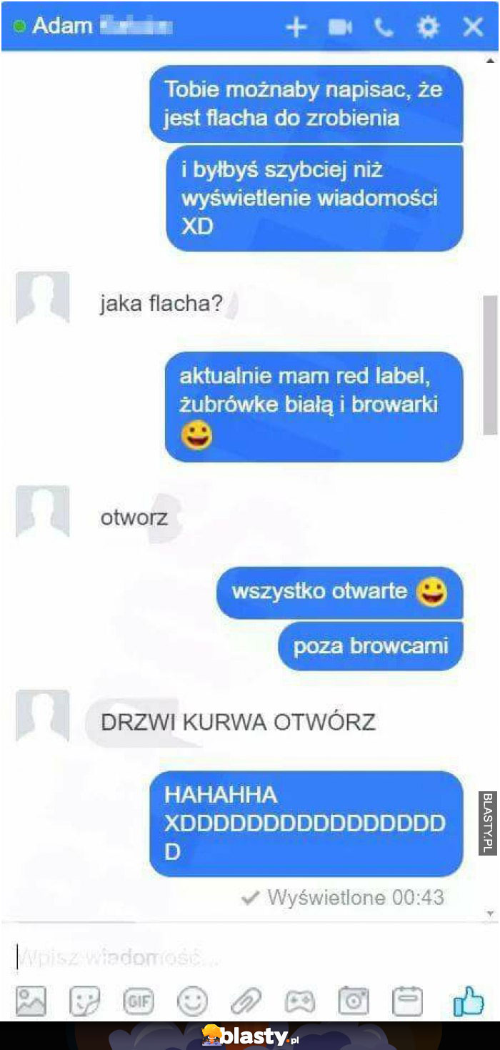 Kiedy dowiesz się, że jest alko