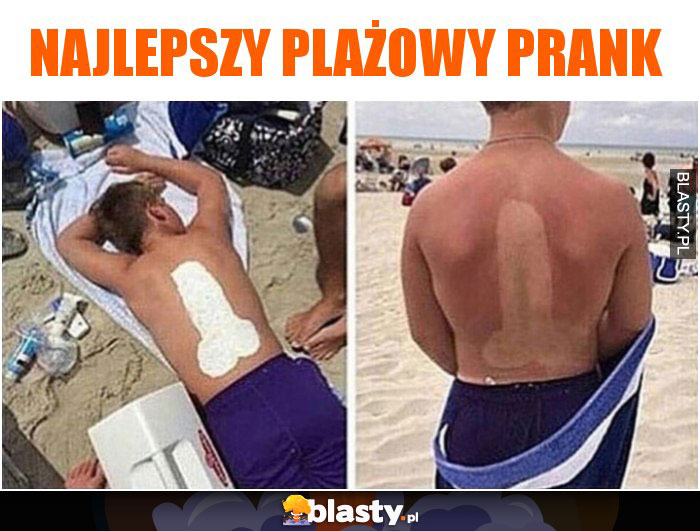 Najlepszy plażowy prank