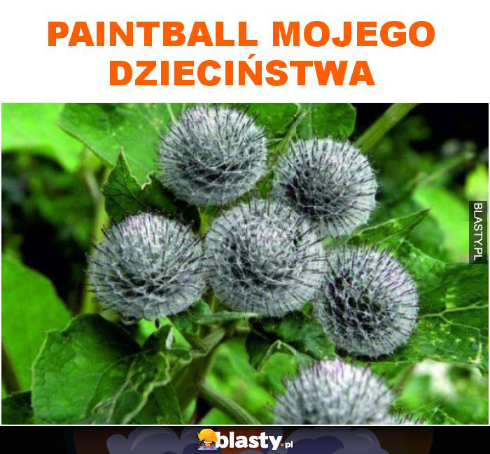 Paintball mojego dzieciństwa