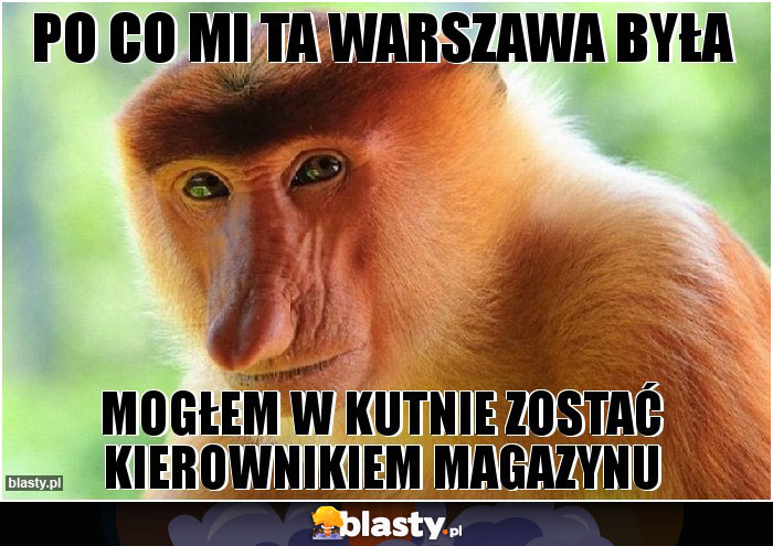 PO CO MI TA WARSZAWA BYŁA