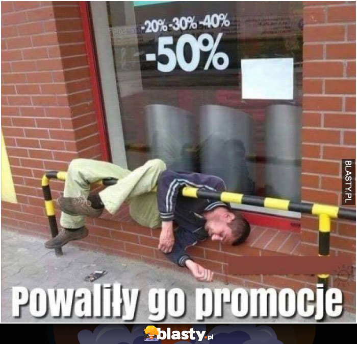 Powaliły go promocje